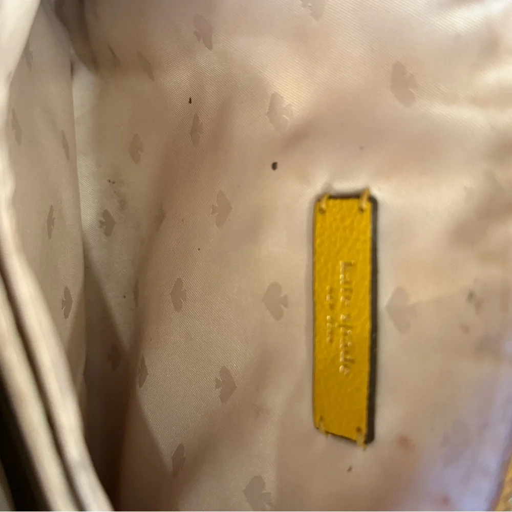 Kate Spade Mustard Leather Handbag